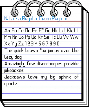 Natalisa Regular Demo Regular Font