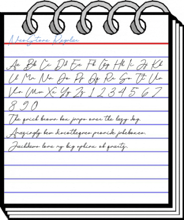 NeoStone Regular Font