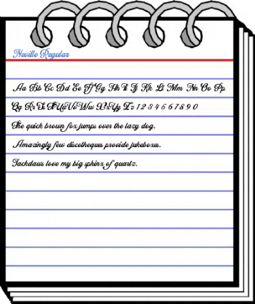 Neville Regular Font