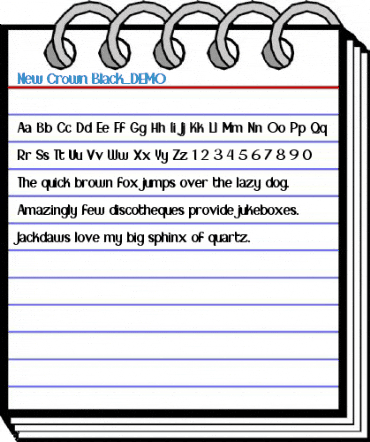 New Crown Black_DEMO Font