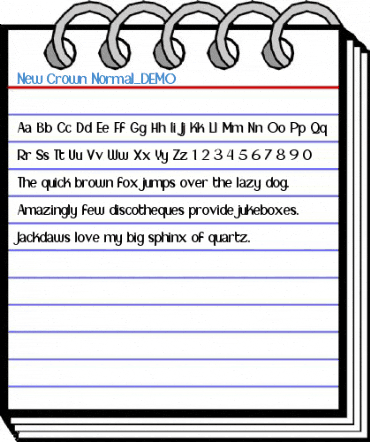 New Crown Normal_DEMO Font
