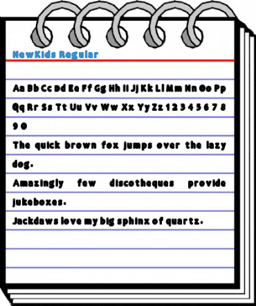 NewKids Regular Font