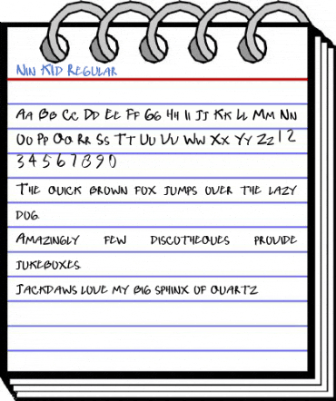 Nin KId Regular Font