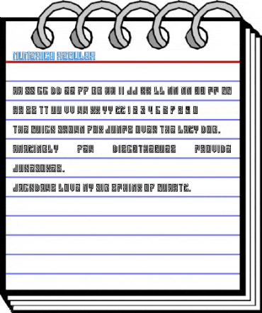Numerica Regular Font
