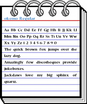 okemo Regular Font