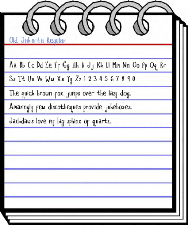 Old Jakarta Regular Font