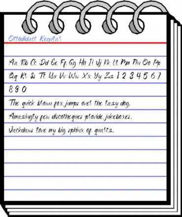Ottodidact Regular Font
