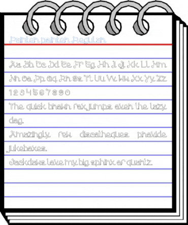 Painter pointer Regular Font