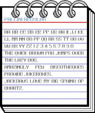 pallini Regular Font