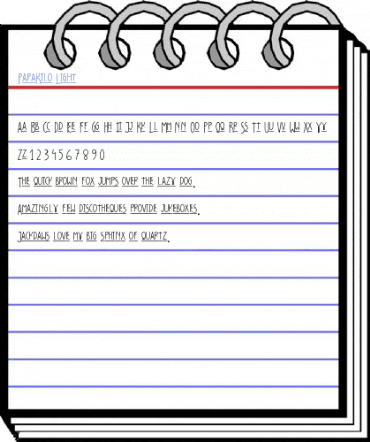 PapaKilo Light Font