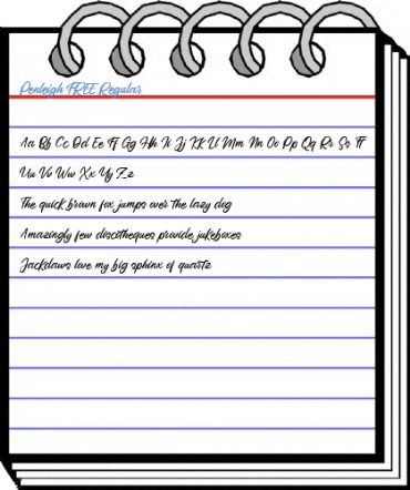 Penleigh FREE Regular Font