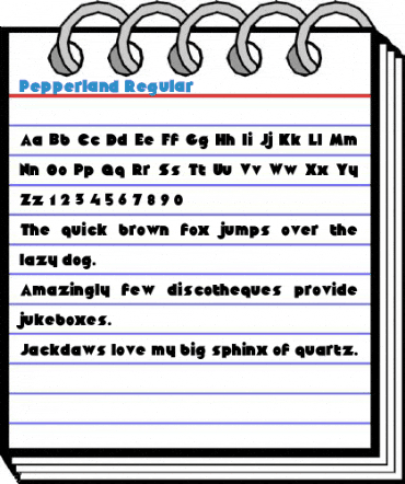 Pepperland Regular Font