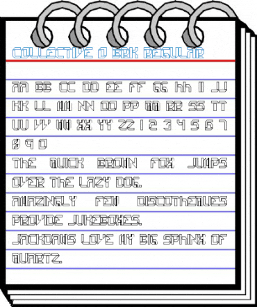 Collective O BRK Regular Font