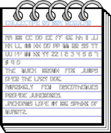 Collective RO BRK Regular Font