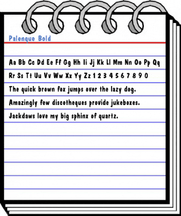 Palenque Bold Font