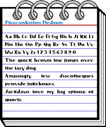 Pharaobolos Medium Font