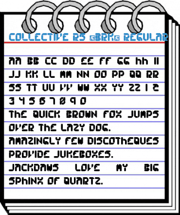 Collective RS (BRK) Regular Font