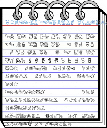 PhonicsAnimals2 Regular Font