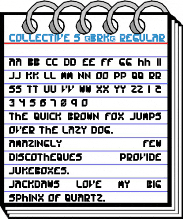 Collective S (BRK) Regular Font