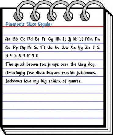Pineapple Slice Regular Font