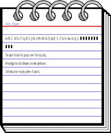Poetry Regular Font