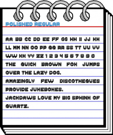 Polished Regular Font