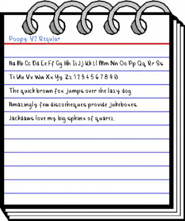 Poopy V2 Regular Font