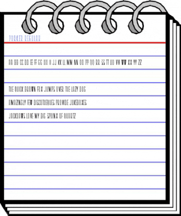 Porker Regular Font