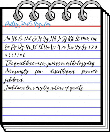Pretty Smile Regular Font