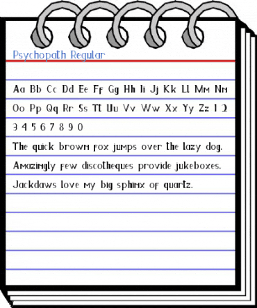 Psychopath Regular Font