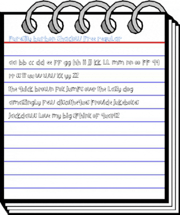 Puresity Burbon Shadow FREE Regular Font
