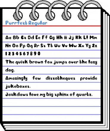 Purrfect Regular Font