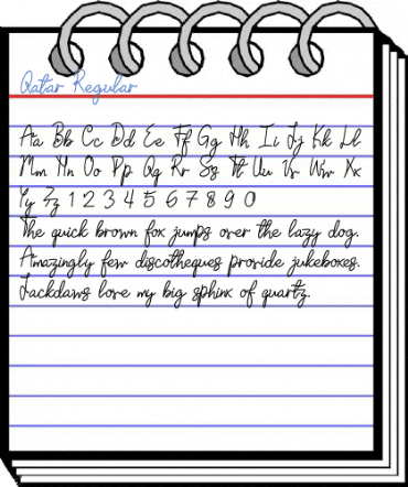 Qatar Regular Font