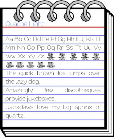 Quache Light Font