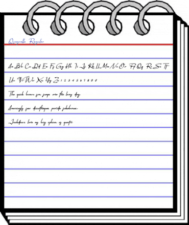 Quagralle Regular Font