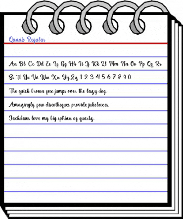 Quanto Regular Font