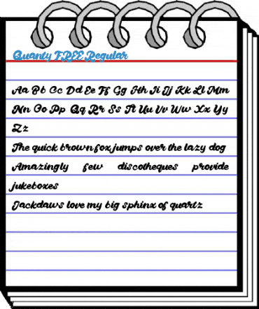 Quanty FREE Regular Font