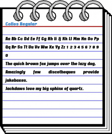 Collos Regular Font