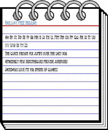 Railway FREE Regular Font