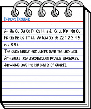 Rainory Regular Font