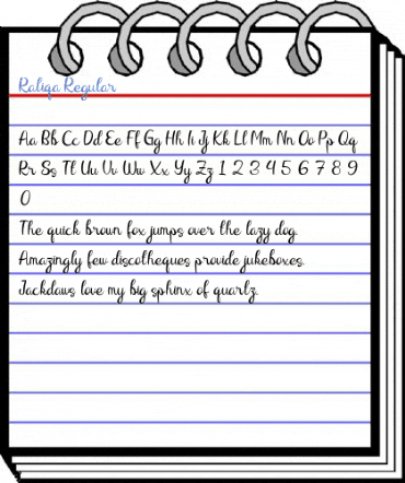Raliqa Regular Font