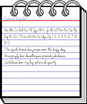 Raloria Regular Font