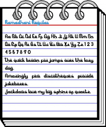Ramadhani Regular Font