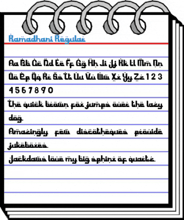 Ramadhani Regular Font