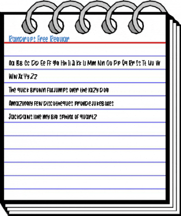 Randirops Free Regular Font