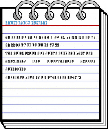 Range Fancy Regular Font