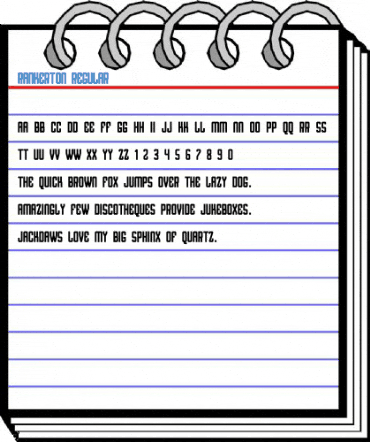 Rankerton Regular Font