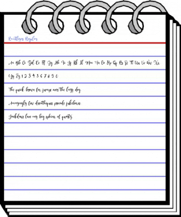Rantliyer Regular Font