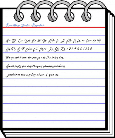 Rantting Tjinta Regular Font