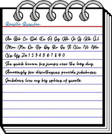 Ravella Regular Font